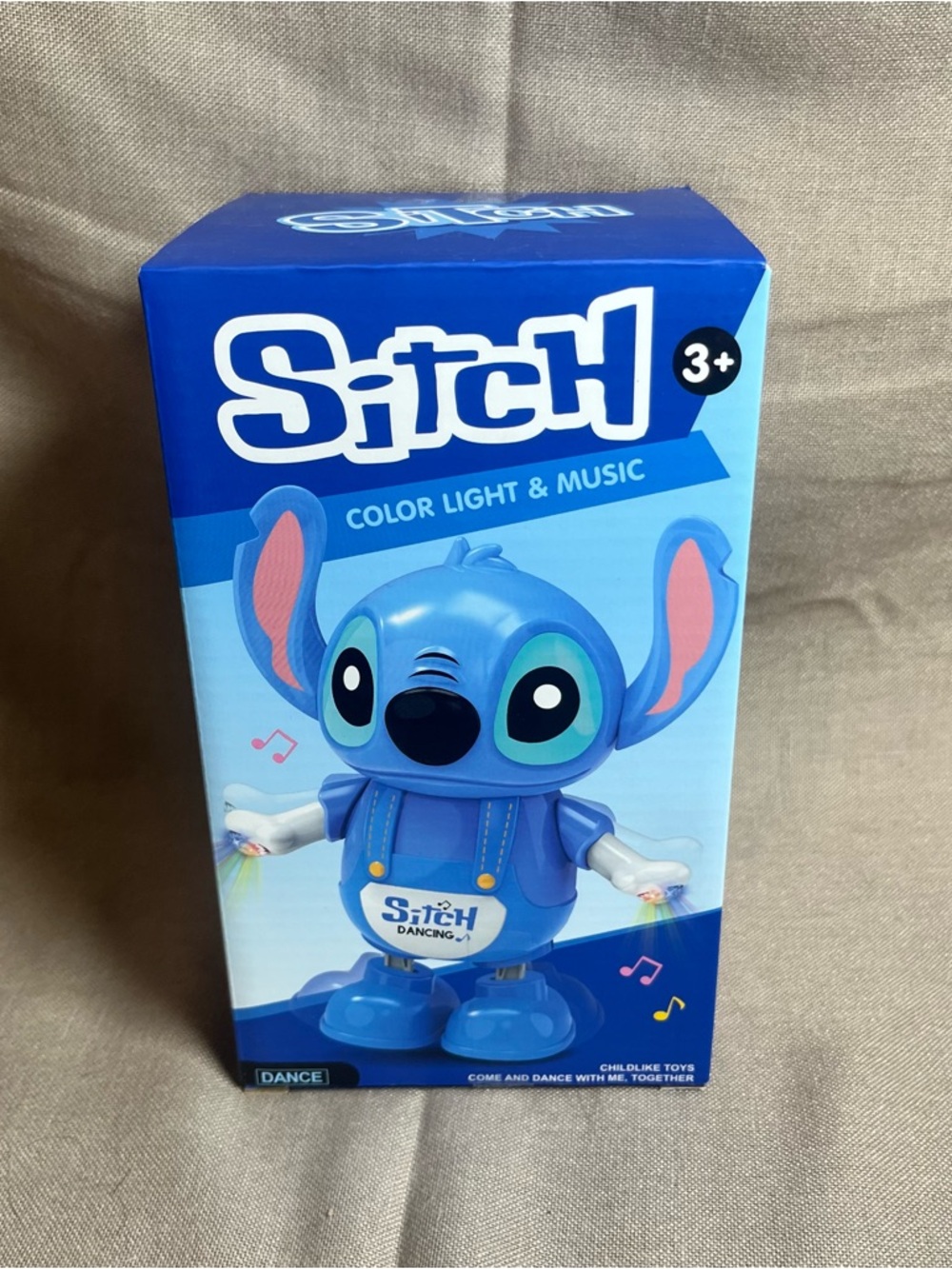 Dancing Light & Music Toy - Blue